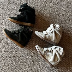 Isabel Marant hidden heel sneakers